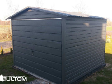 Garaż 3x3m | dwuspadowy | kolor RAL