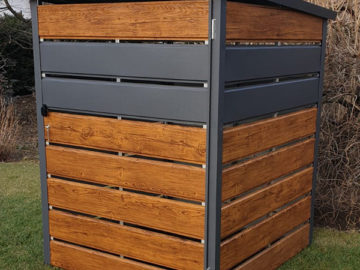 Wiata śmietnikowa 1.6×1.6m