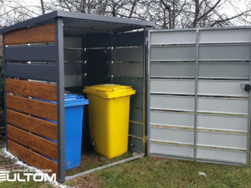 Wiata śmietnikowa 1.6×1.6m