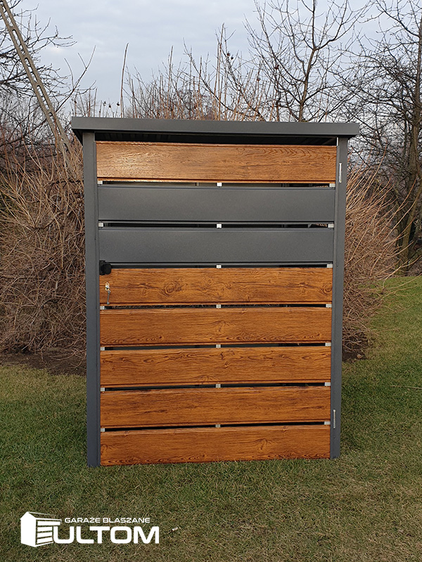 Wiata śmietnikowa 1.6x1.6m - obrazek 6