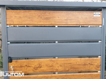 Wiata śmietnikowa 1.6×1.6m