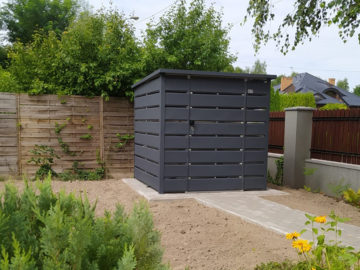 Wiata śmietnikowa 140×90 cm