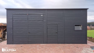 Montaż garażu blaszanego